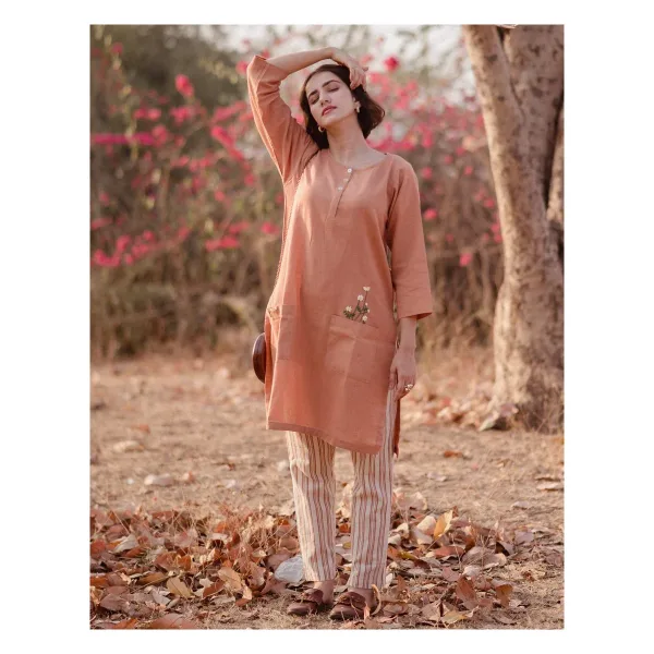 Premium Caramel Brown Co-ord Set
