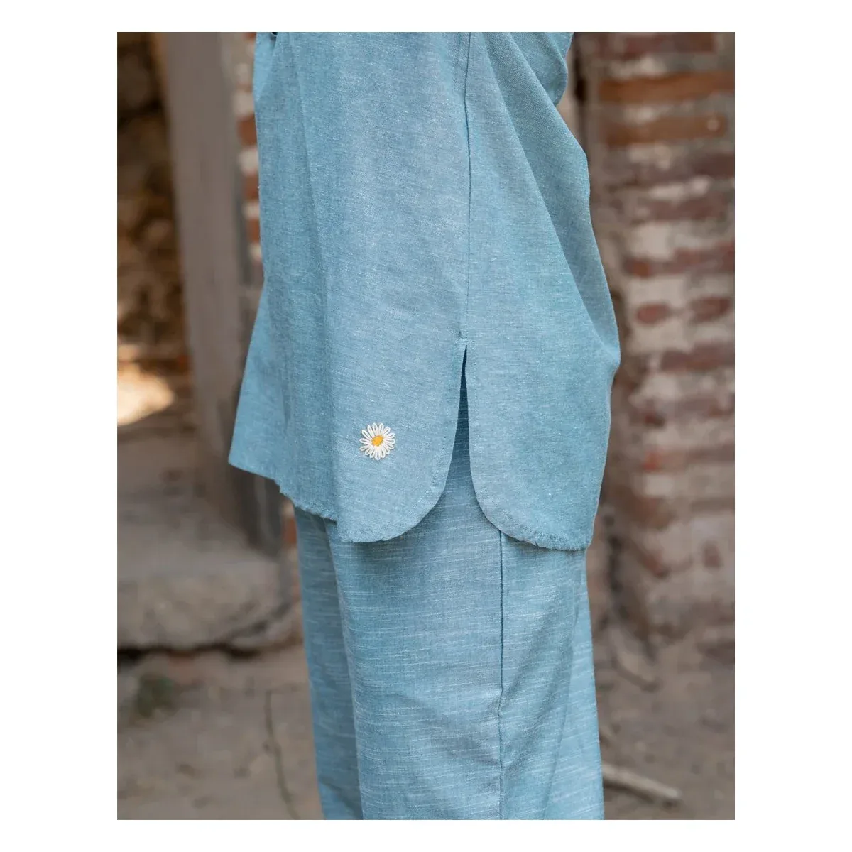 Premium Pastel Blue Co-ord Set, photo 3 of 4